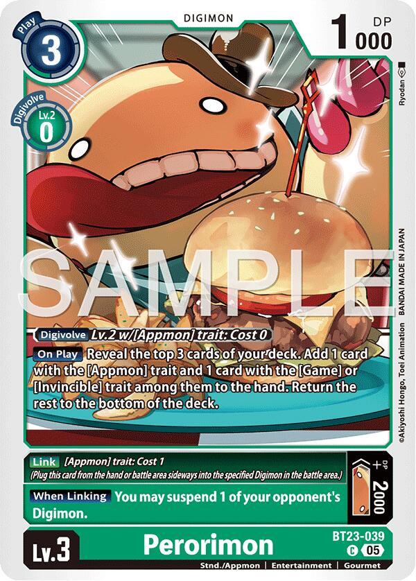 Perorimon card image