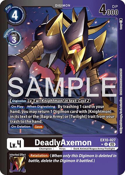 DeadlyAxemon (Limited Foil) card image