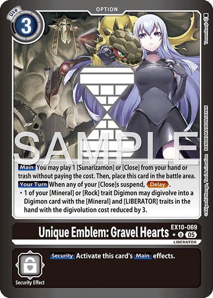 Unique Emblem: Gravel Hearts (Limited Foil) card image