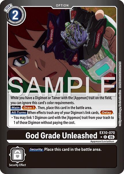 God Grade Unleashed (Limited Foil) card image