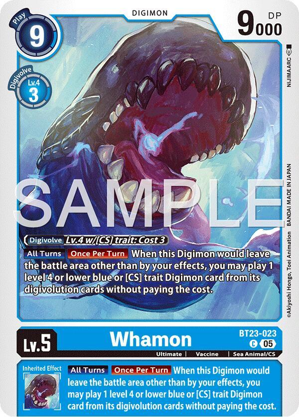 Whamon card image