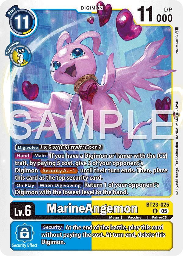 Marine Angemon card image