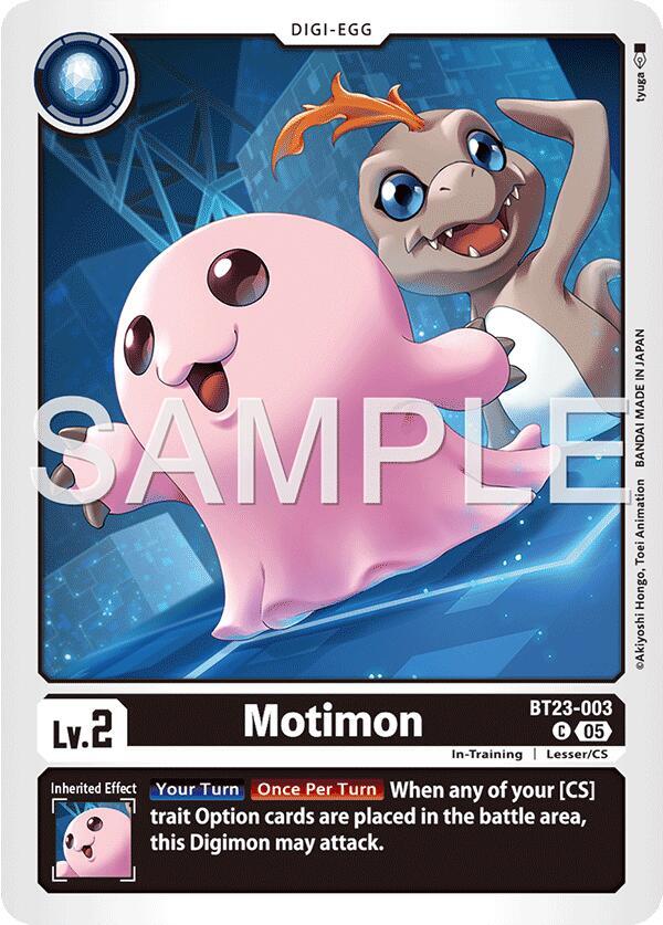 Motimon card image