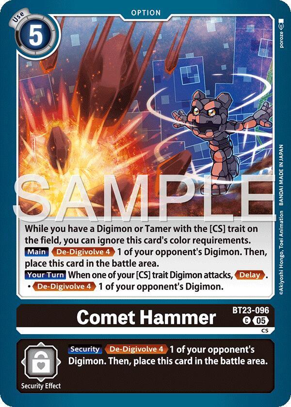 Comet Hammer card image