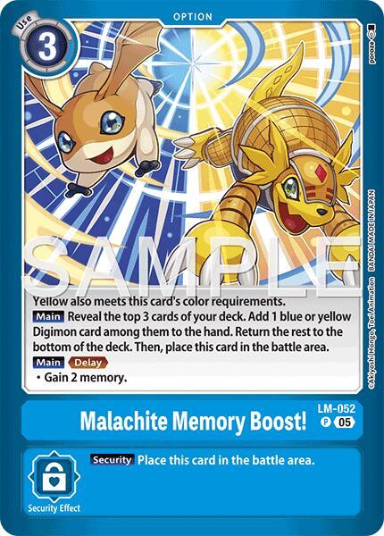 Malachite Memory Boost! card image