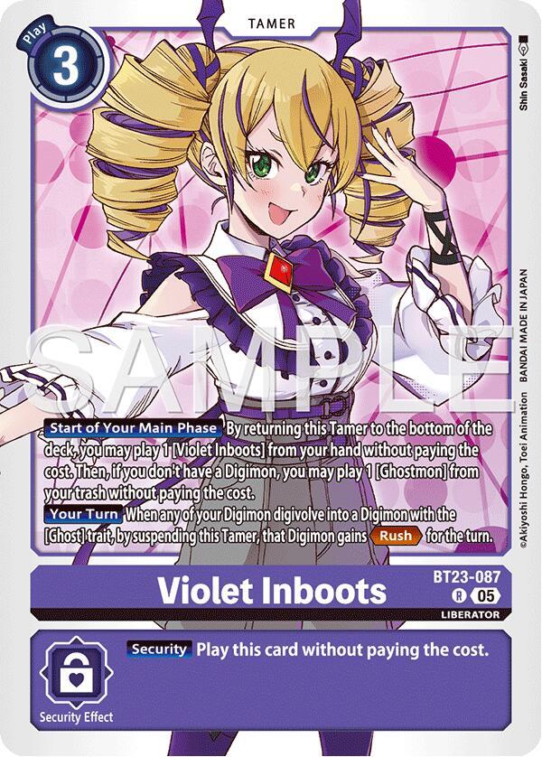 Violet Inboots card image