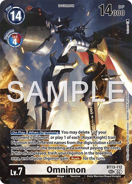 Omnimon card image