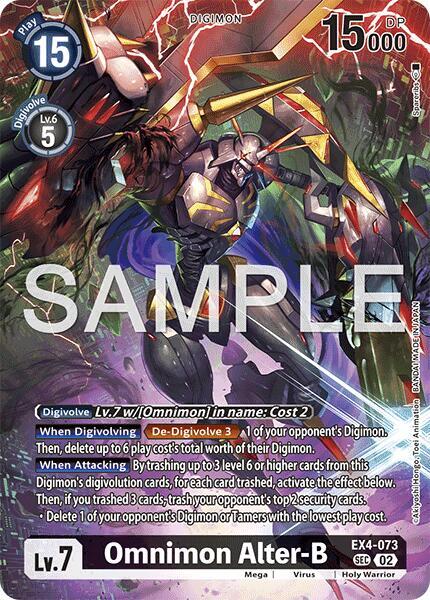 Omnimon Alter-B card image