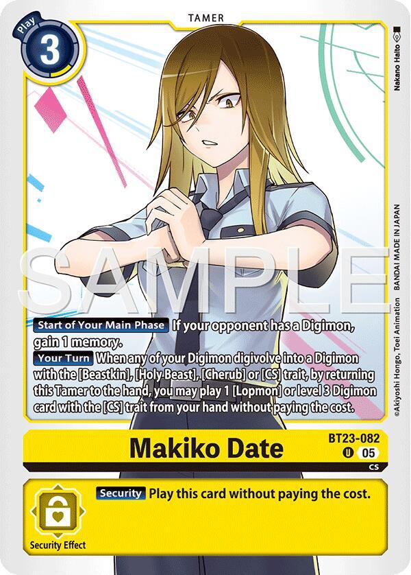 Makiko Date card image