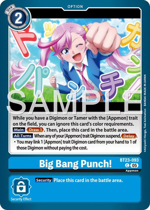 Big Bang Punch! card image