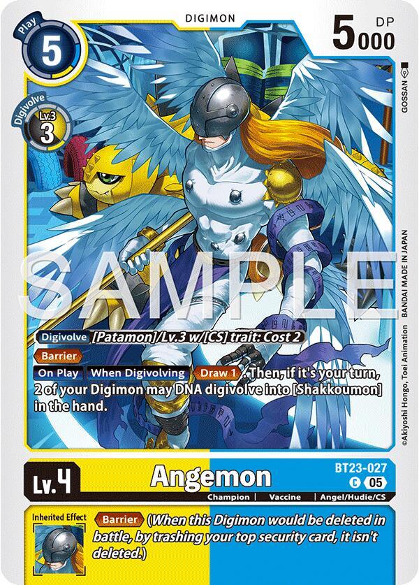 Angemon card image