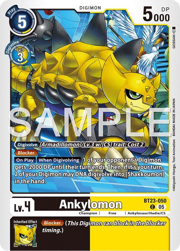 Ankylomon card image