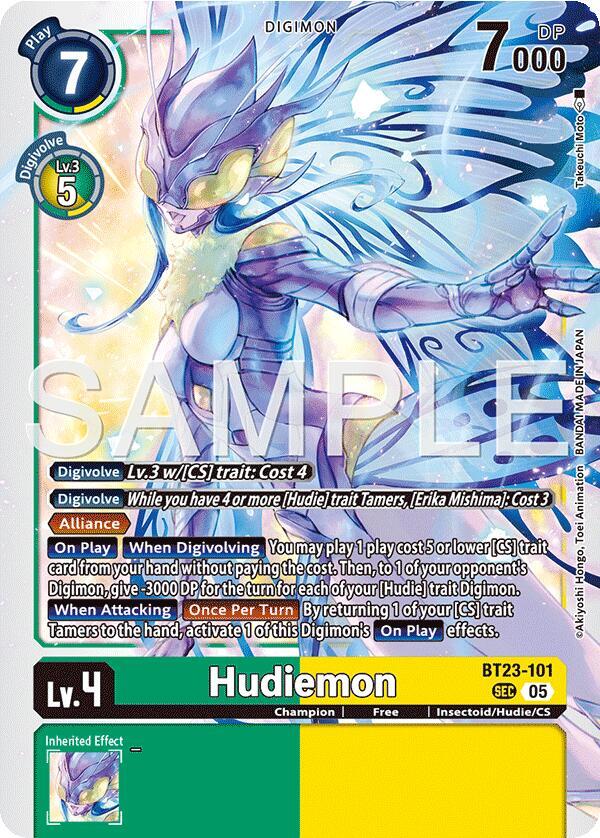 Hudiemon card image