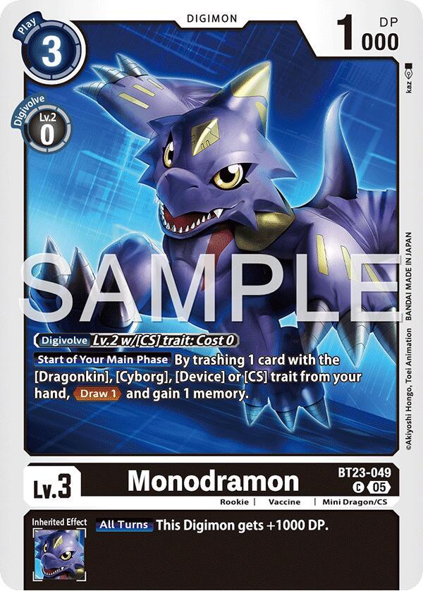 Monodramon card image