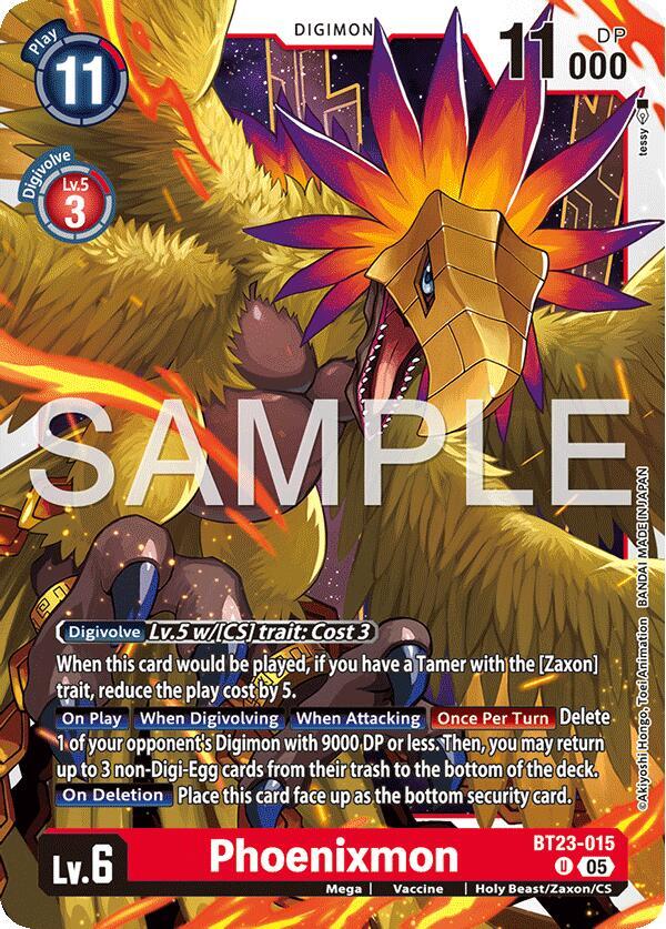 Phoenixmon card image