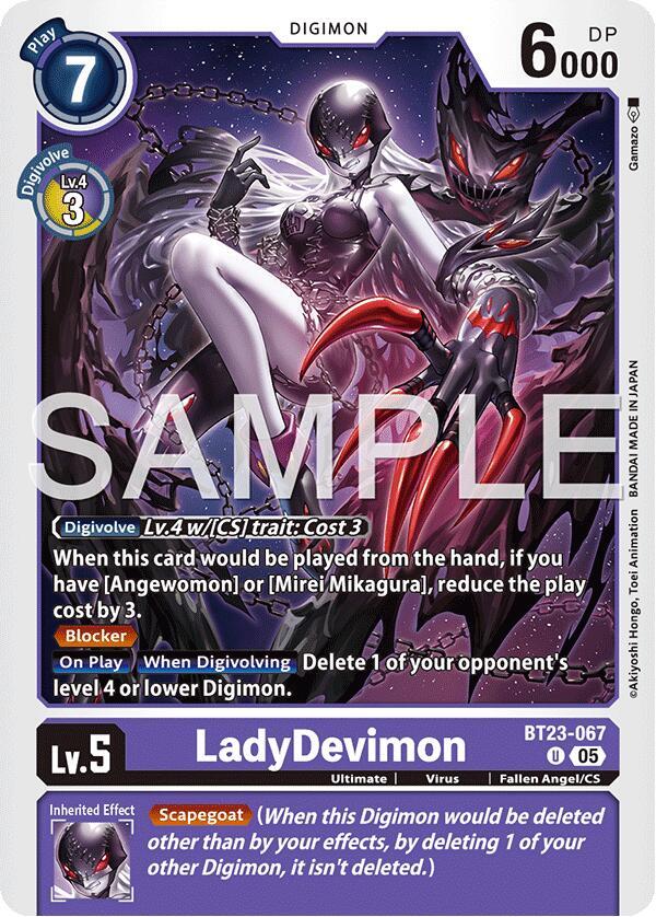 LadyDevimon card image