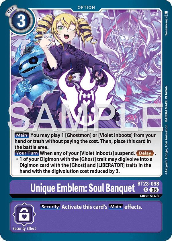 Unique Emblem: Soul Banquet card image