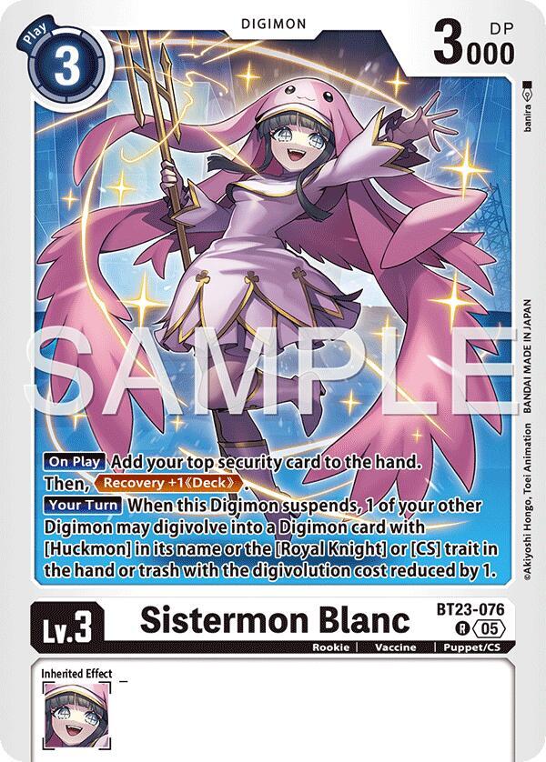 Sistermon Blanc card image