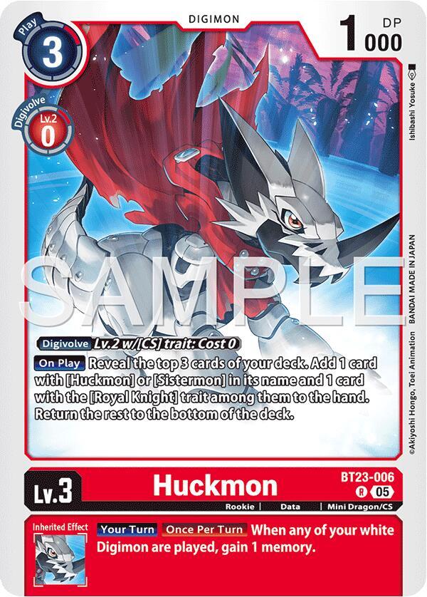 Huckmon card image