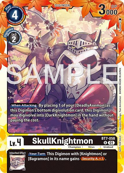 SkullKnightmon (Regulation Battle Vol. 3 Winner) card image