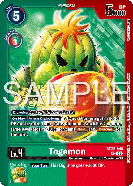 Togemon (Judge Pack 2025 Wave 2) card image