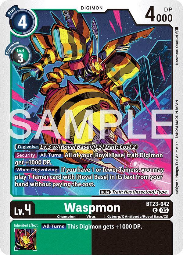 Waspmon card image