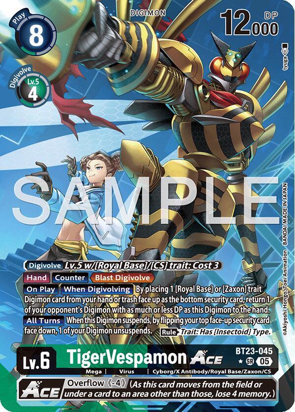 TigerVespamon ACE (Alternate Art) card image