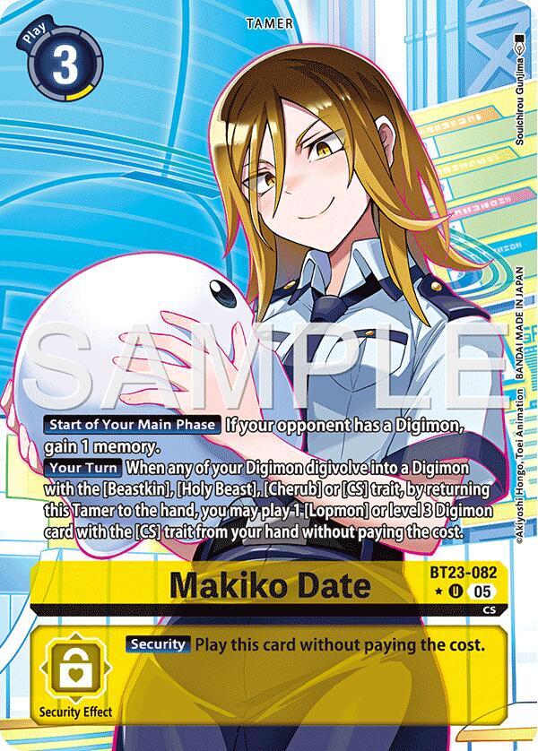 Makiko Date (Alternate Art) card image