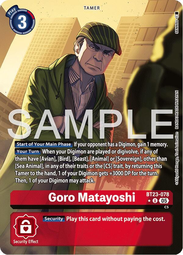 Goro Matayoshi (Alternate Art) card image