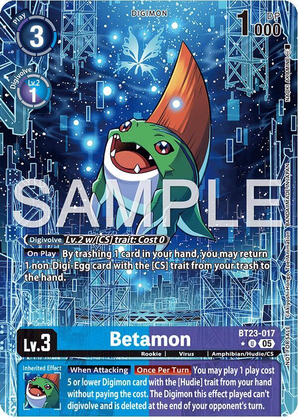 Betamon (Hacker's Slumber Box Promotion Pack) card image