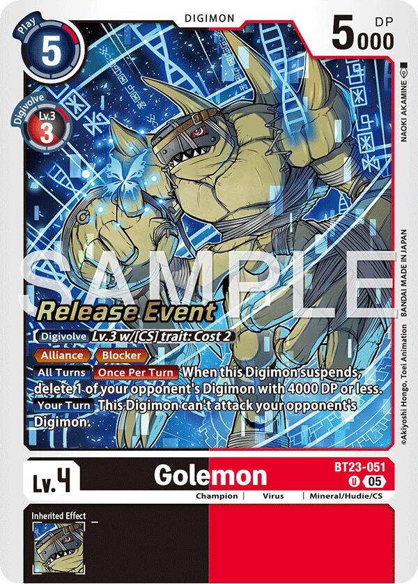 Golemon card image