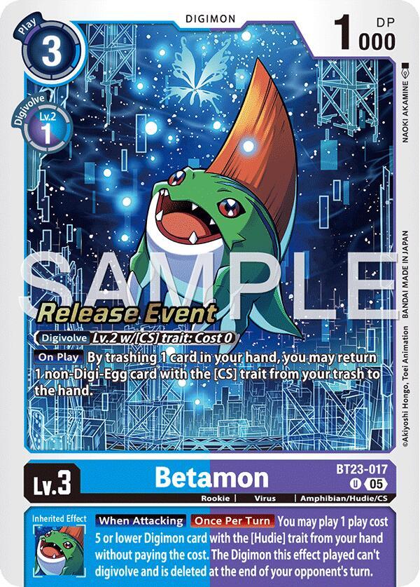 Betamon card image