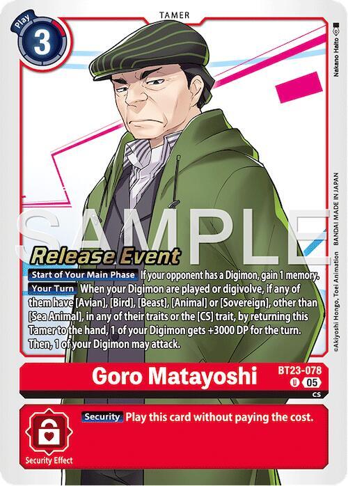Goro Matayoshi card image