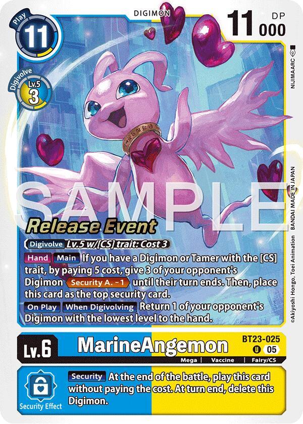 Marine Angemon card image