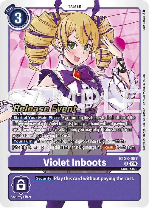Violet Inboots card image