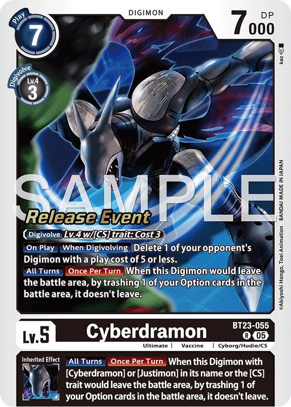 Cyberdramon card image