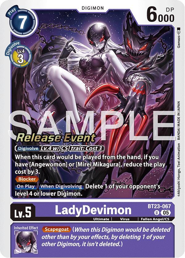 LadyDevimon card image