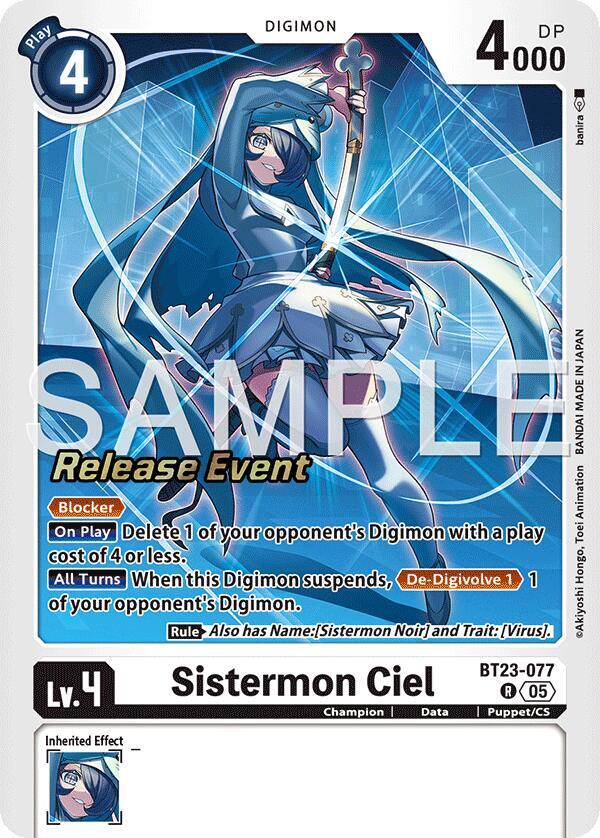 Sistermon Ciel card image