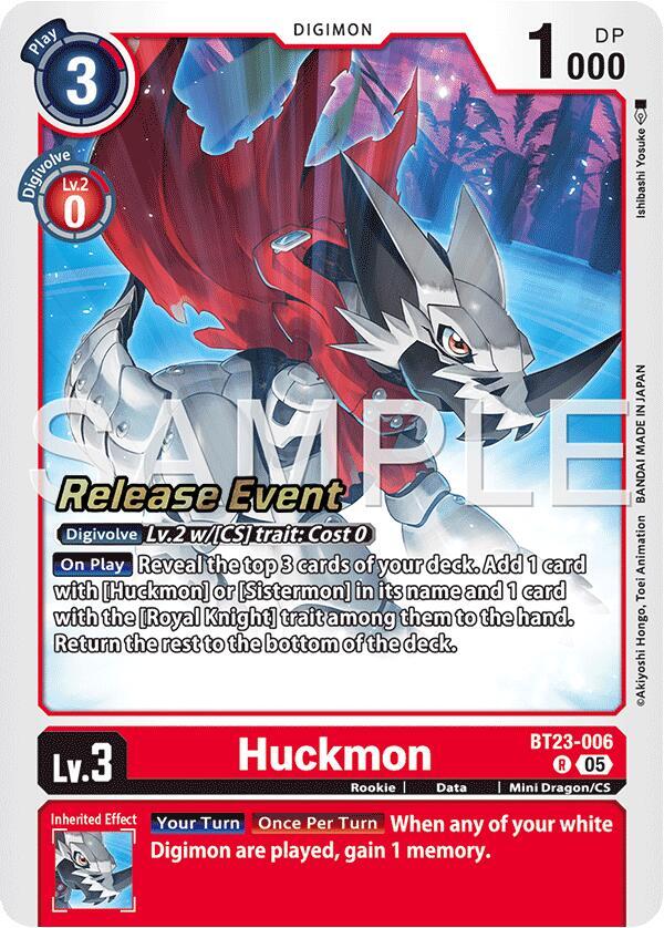 Huckmon card image
