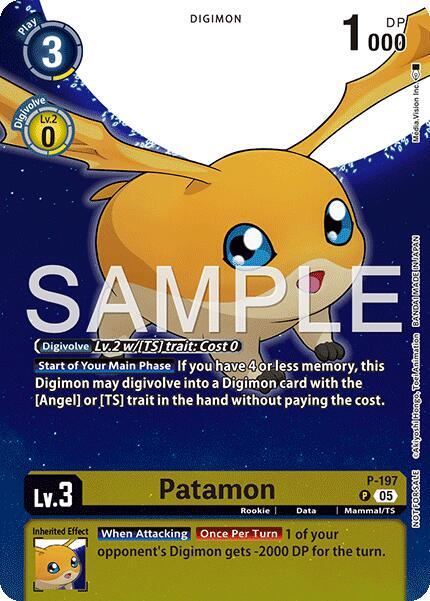 Patamon (Digimon Story: Time Stranger Promo Pack) card image