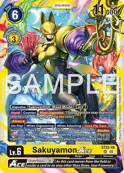 Sakuyamon ACE card image