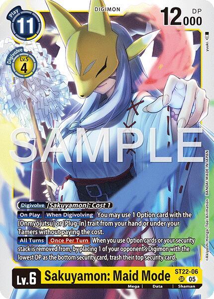 Sakuyamon: Maid Mode card image