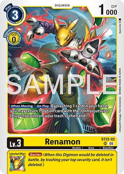 Renamon (ST22-02) card image