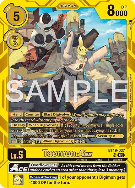 Taomon ACE (Alternate Art) card image