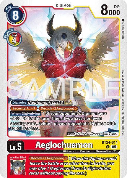 Aegiochusmon card image