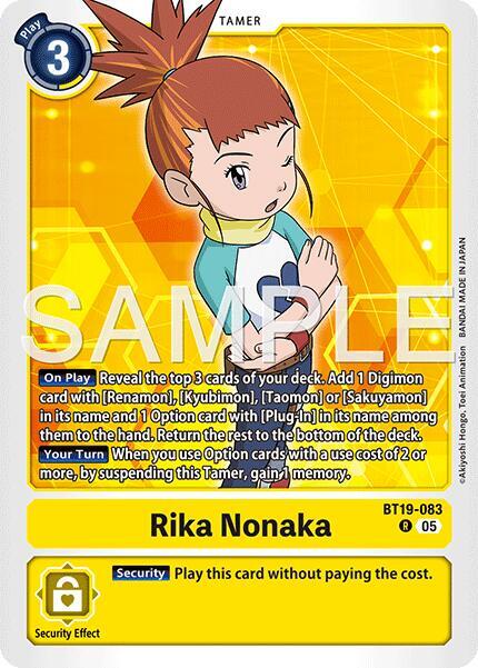 Rika Nonaka (BT19-083) (Alternate Art) card image