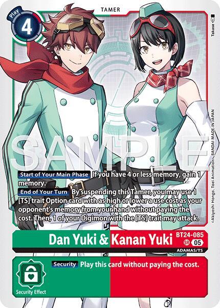 Dan Yuki & Kanan Yuki card image