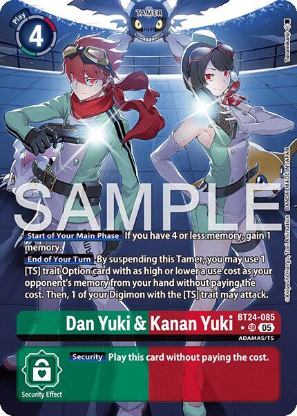 Dan Yuki & Kanan Yuki (Alternate Art) card image