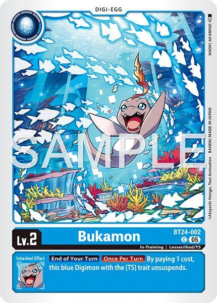 Bukamon card image