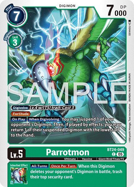 Parrotmon card image